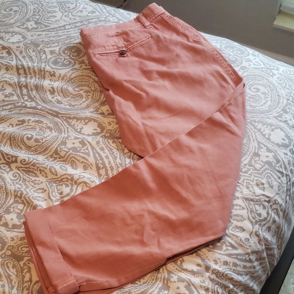 Boyfriend fit capris pants